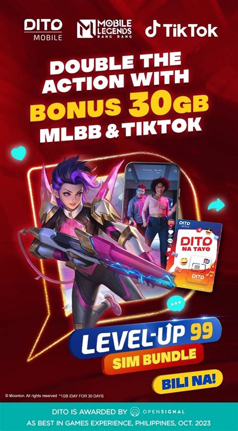 ml diamond recharge dito sim|Play Mobile Legends with a DITO Level.